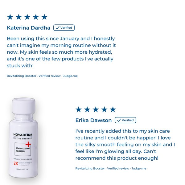 Novaderm — Katerina & Dawson verified reviews